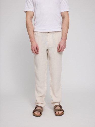 Regular Linen Pants moon